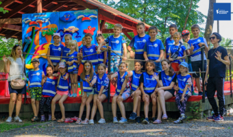 Warsztaty ,, Dwa Skrzydła Lata” – druga grupa dzieci z Ukrainy spędza wakacje w domu na ul. Korczaka [ZDJĘCIA]
