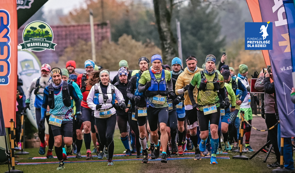 Grupa biegaczy VI PATA WARNELAND Ultramaraton Warmiński – pobiegnij i pomóż potrzebującym dzieciom!