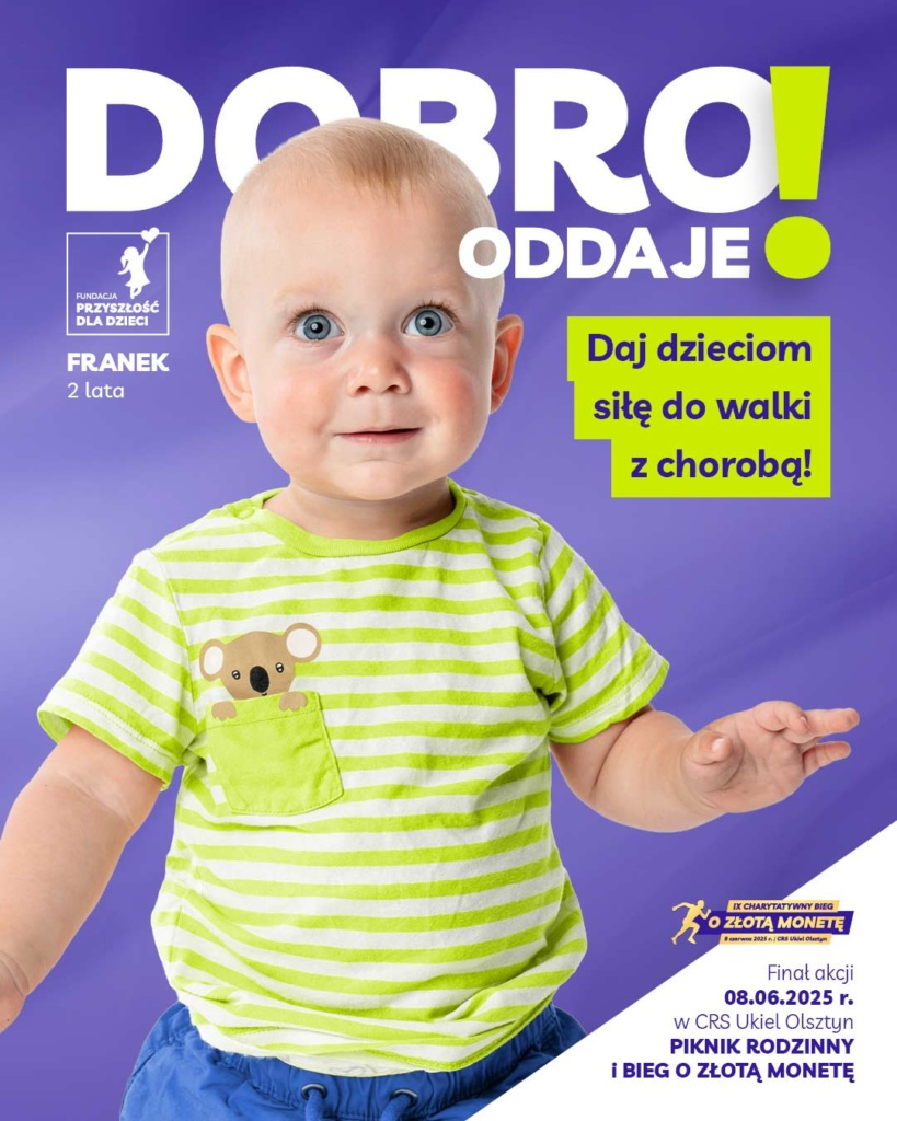 Franio spogląda na ciebie z plakatu.
